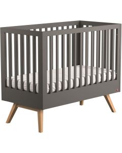 Vox Cot Bed 70X140 NATURE Baby II Graphite/Oak
