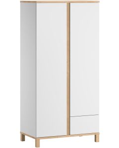 Vox Wardrobe ALTITUDE 2 Doors White/Oak