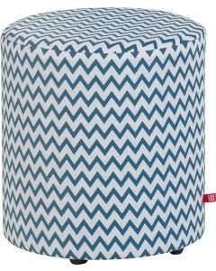 Vox Pouf MILDO ZigZag Blue