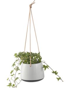 Vox Hanging Pot Cover GORA Large Grey Porcelain