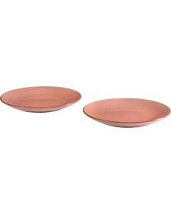 Vox Plate Small RIMME (Set of 2) Beige Pink Stoneware